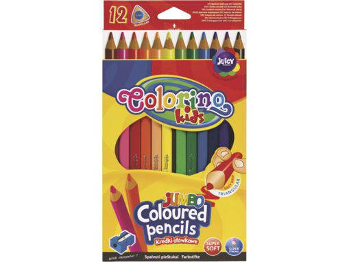 Picture of COL PENCIL COLOURS JUMBO X12